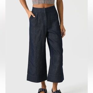 Brochu Walker Midnight Blue Textured Trousers